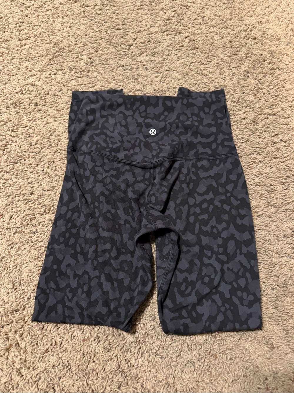 Lululemon Align 25’ High-Rise Black leopard leggings - Picture 1 of 5